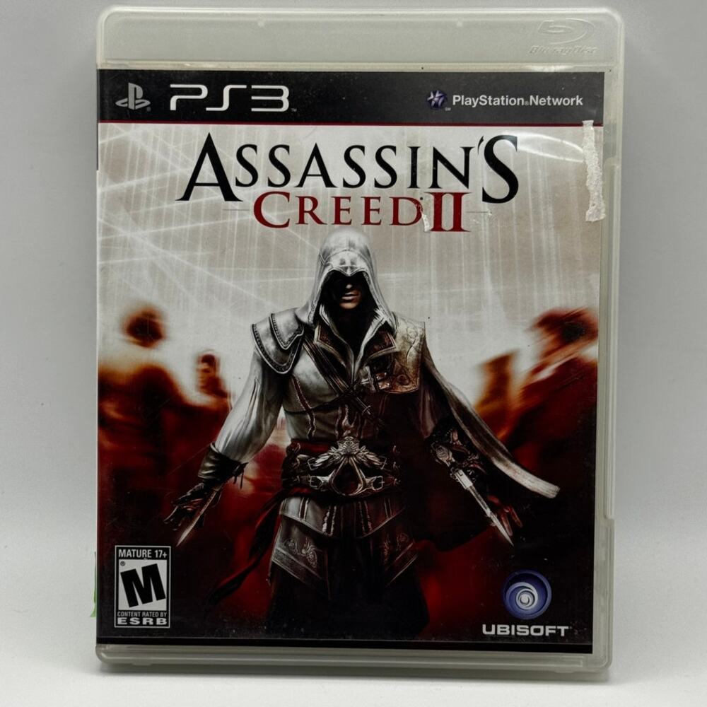 Assassin’s Creed II PS3 PlayStation 3 Complete CIB Ubisoft Tested‎